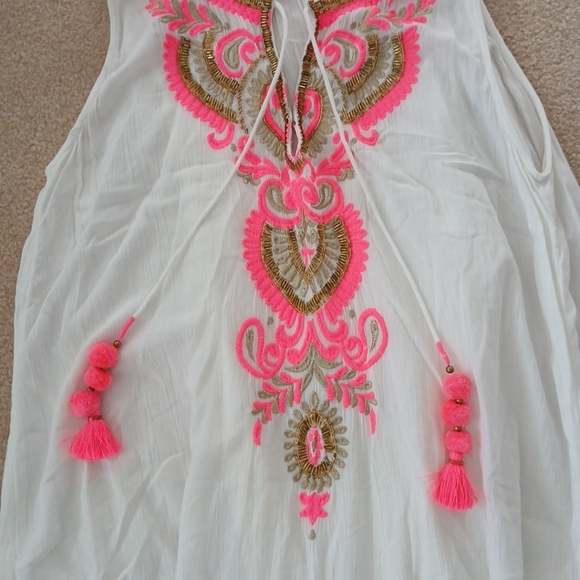 Women's LILLY PULITZER Nolia Maxi Beach  Lined Dress SIZE XS.   FL - Picture 5 of 14